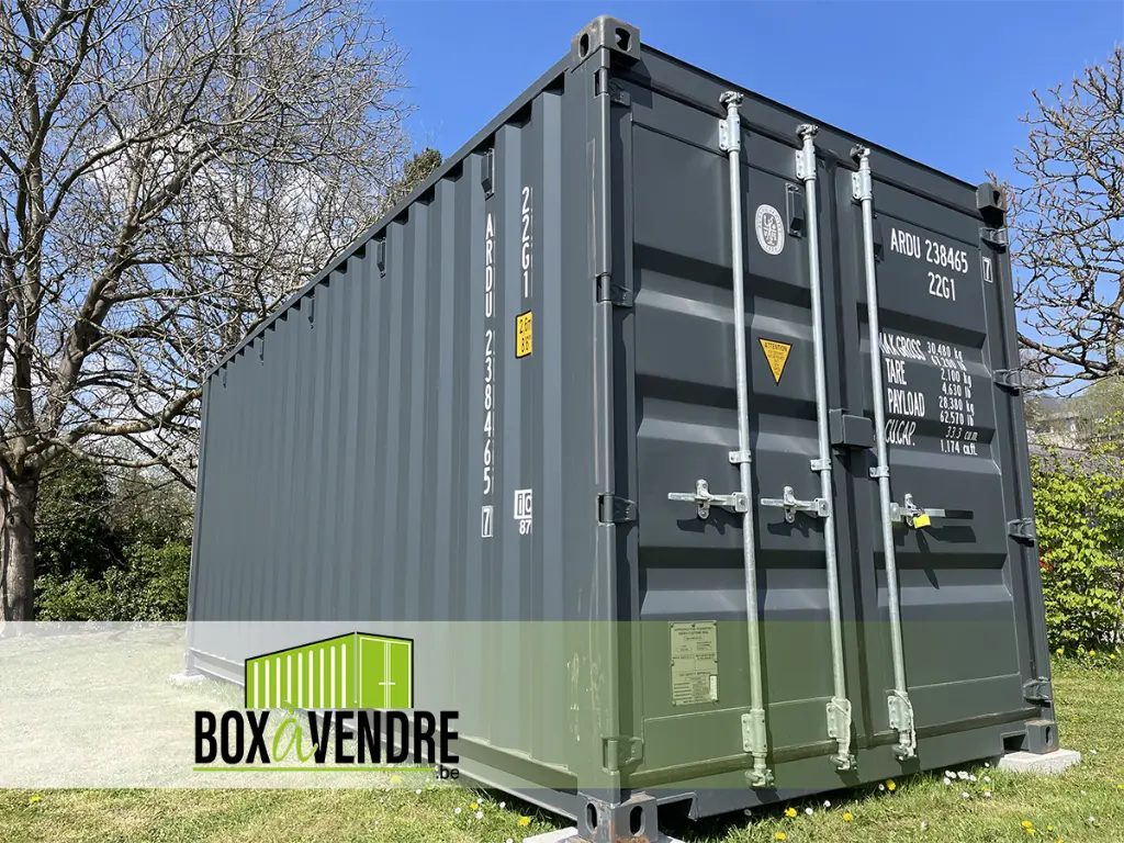 Container Maritime Premier Voyage | Sécurisé & Quasi-Neuf